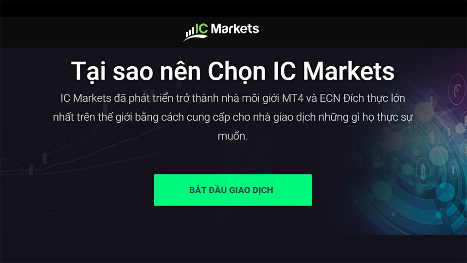 Tại sao nên Chọn IC Markets
