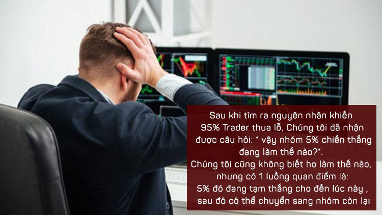 Nguyên nhân khiến 95% Traders thua lỗ
